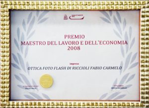 Premio Maestro del Lavoro Pianeta Occhio Roma