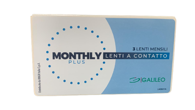Monthly plus Galileo vendita lenti a contatto Pianeta Occhio Ottica Roma